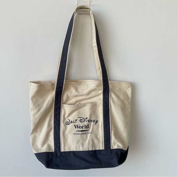 Disney Handbags - Vintage Walt Disney World Established 1971 Canvas Tote Bag